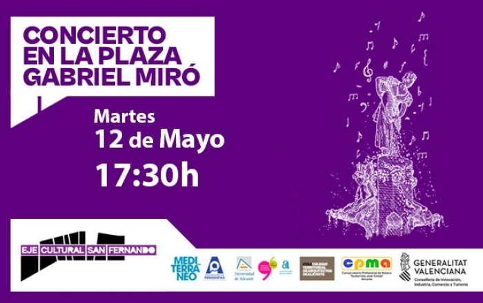 Concierto en la Plaza Gabriel Miró